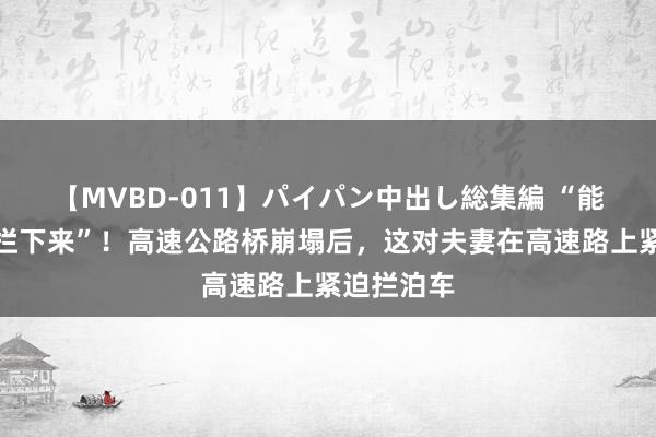 【MVBD-011】パイパン中出し総集編 “能拦下来就拦下来”！高速公路桥崩塌后，这对夫妻在高速路上紧迫拦泊车