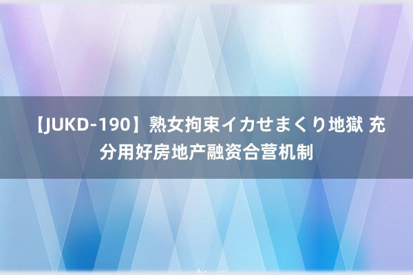 【JUKD-190】熟女拘束イカせまくり地獄 充分用好房地产融资合营机制