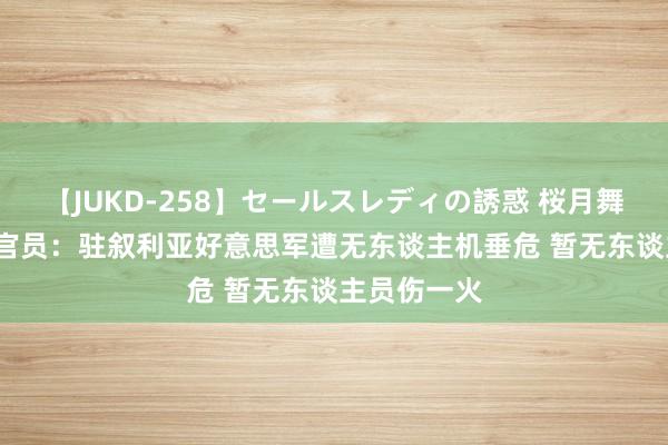 【JUKD-258】セールスレディの誘惑 桜月舞 他 好意思官员：驻叙利亚好意思军遭无东谈主机垂危 暂无东谈主员伤一火